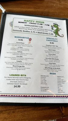 Menu photo 8 Taquilo's Galveston, TX