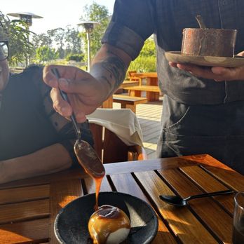 Bear at Stanly Ranch - Sourdough ice cream with caramel - New American Near Me - Napa, California Bear at Stanly Ranch - Sourdough ice cream with caramel - New American Near Me - Napa, California