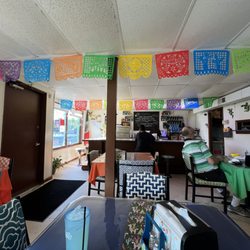 Valentina's Mexican Grill - Homelike, clean inside loaded with character