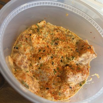 Pine Isle - Spicy Salmon Poke by the lb. - Hawaiian Near Me - Dallas, Texas Pine Isle - Spicy Salmon Poke by the lb. - Hawaiian Near Me - Dallas, Texas
