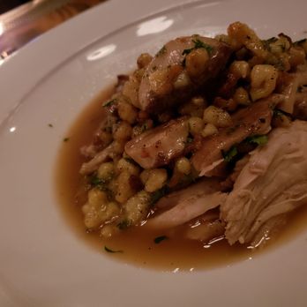 The Grey - Braised rabbit with spaetzle - New American Near Me - Savannah, Georgia The Grey - Braised rabbit with spaetzle - New American Near Me - Savannah, Georgia