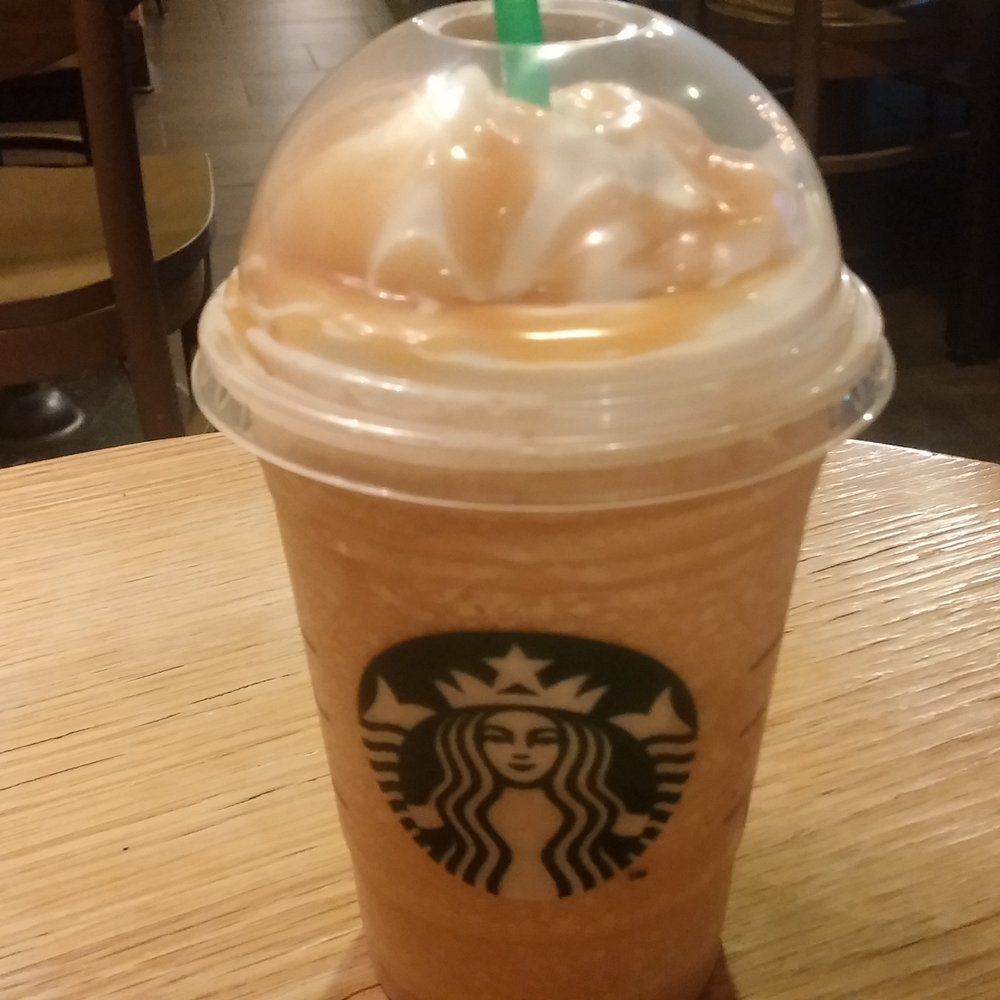 Starbucks - My favorite...Caramel Frappuccino...served just right with whip cream and caramel drizzle~ - Coffee & Tea Near Me - Atlanta, Georgia Starbucks - My favorite...Caramel Frappuccino...served just right with whip cream and caramel drizzle~ - Coffee & Tea Near Me - Atlanta, Georgia