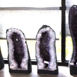 Evolve Alchemy - Citrine and Amethyst cathedrals