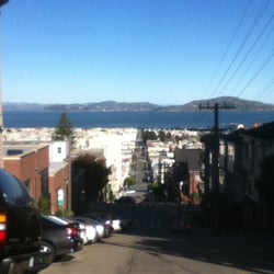 Above the marina