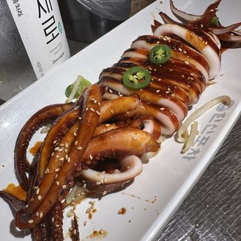 Hanshin Pocha - Squid - Korean Near Me - Irvine, California Hanshin Pocha - Squid - Korean Near Me - Irvine, California