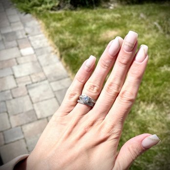Smiley Nail Spa - Nude Acrylics by NGOC! - Nail Salons Near Me - Walnut Creek, California