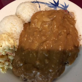 Asahi Grill Ward - chicken or pork cutlet with gravy - Hawaiian Near Me - Honolulu, Hawaii Asahi Grill Ward - chicken or pork cutlet with gravy - Hawaiian Near Me - Honolulu, Hawaii