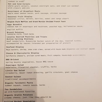 Piper - Menu of some items listed this morning - New American Near Me - Oceanside, California Piper - Menu of some items listed this morning - New American Near Me - Oceanside, California