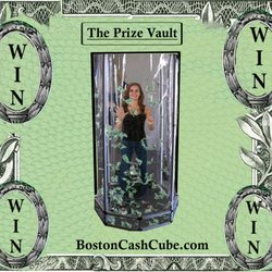 BostonCash Cube featuring The Prize Vault Cash Grab