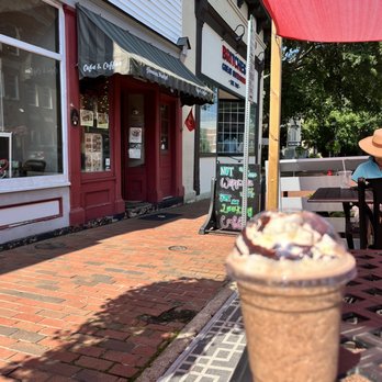 Deja Brew Cafe - Summer special: strawberry chocolate  frappe - Coffee & Tea Near Me - Warrenton, Virginia
