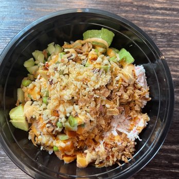 2nd South Market - Rianbow (yes it's spelled that way) poke bowl. It was delicious!! - Food Court Near Me - Twin Falls, Idaho