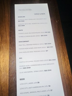 Menu photo 7 Honeysuckle Philadelphia, PA Menu photo 7 Honeysuckle Philadelphia, PA