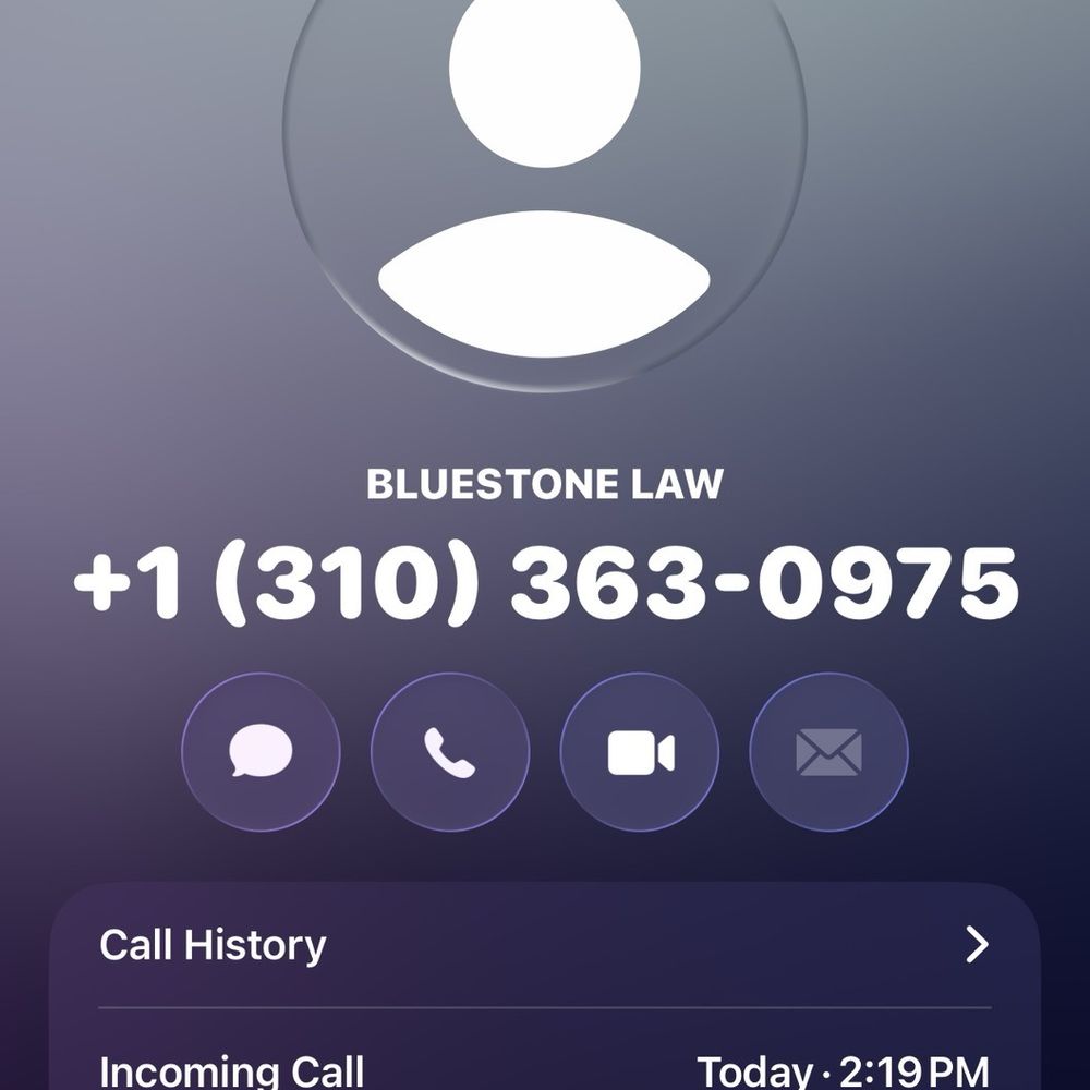 Bluestone Law - Today's call again - Employment Law Near Me - Los Angeles, California Bluestone Law - Today's call again - Employment Law Near Me - Los Angeles, California