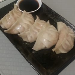 1 Ton - Pork and vegetable pan fried dumplings, just like wonton fillings $7.50