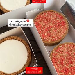 Original, strawberry crunch and orange creamsicle minis. Original, strawberry crunch and orange creamsicle minis.