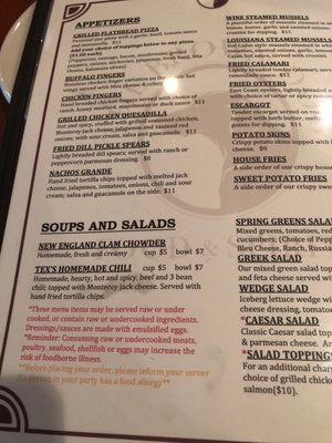 Menu photo 1 The Brown Dog Ipswich, MA Menu photo 1 The Brown Dog Ipswich, MA