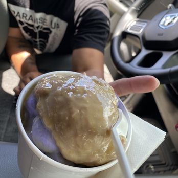 Kalo Bombs - Tried the Ube. Tasty if you like Ube!!!! - Ice Cream & Frozen Yogurt Near Me - Waianae, Hawaii