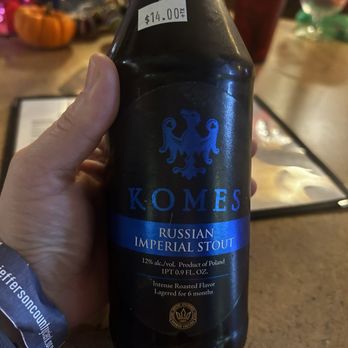 Sergio's World Beers - Russian imperial stout from Poland - Dive Bars Near Me - Louisville, Kentucky
