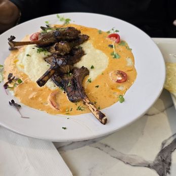 Blossoms Brunch Bar - Lamb chops and Grits - Breakfast & Brunch Near Me - Rahway, New Jersey