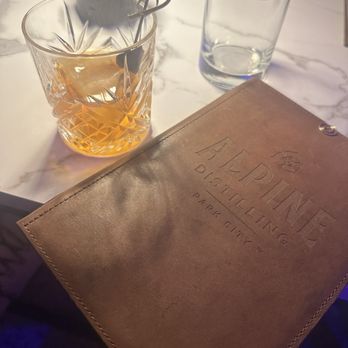 Alpine Distilling Bar - Alpine old fashion - Beer, Wine & Spirits Near Me - Park City, Utah