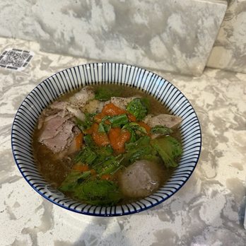 Pho Broth - The expert: filet mignon, beef ball and brisket. - Vietnamese Near Me - Huntington Beach, California Pho Broth - The expert: filet mignon, beef ball and brisket. - Vietnamese Near Me - Huntington Beach, California