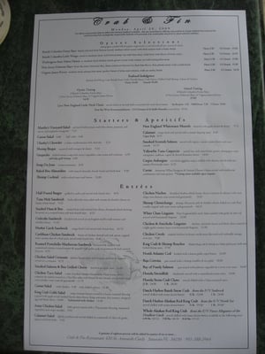 Menu photo 8 Crab and Fin Sarasota, FL