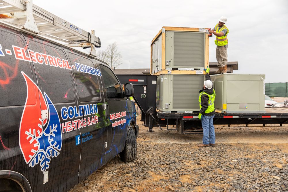 Slide of Coleman Heating and Air