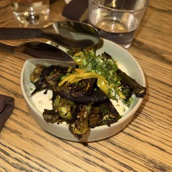 Carmel - Blackened okra - Seafood Near Me - Atlanta, Georgia Carmel - Blackened okra - Seafood Near Me - Atlanta, Georgia
