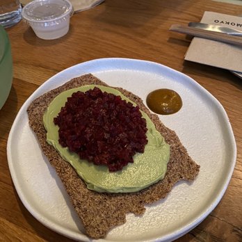 Mokyo - Beet tostada - Korean Near Me - New York, New York Mokyo - Beet tostada - Korean Near Me - New York, New York