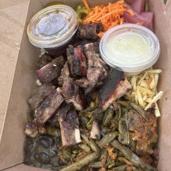 Irie Island Eats - Jerk chicken bowl - Coffee & Tea Near Me - Marathon, Florida