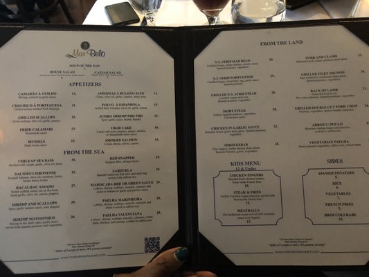 Menu photo 3 Mar Belo Long Branch, NJ