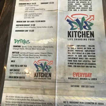 DV8 Kitchen - Front and back menu shot - Bakeries Near Me - Lexington, Kentucky DV8 Kitchen - Front and back menu shot - Bakeries Near Me - Lexington, Kentucky