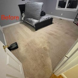 Before carpet cleaning Before carpet cleaning