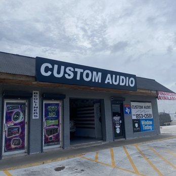 Custom Audio Tint & Alarm - Front of shop - Car Stereo Installation Near Me - Corpus Christi, Texas Custom Audio Tint & Alarm - Front of shop - Car Stereo Installation Near Me - Corpus Christi, Texas