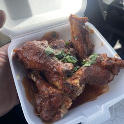 Chakka Food Truck - Tandoori wings, good spice and nice and crispy!