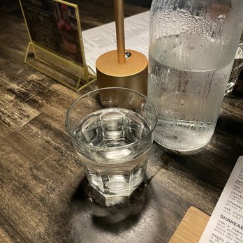 Oak & Coal - Can pour your own water so you don't have to wait - Japanese Near Me - Costa Mesa, California Oak & Coal - Can pour your own water so you don't have to wait - Japanese Near Me - Costa Mesa, California