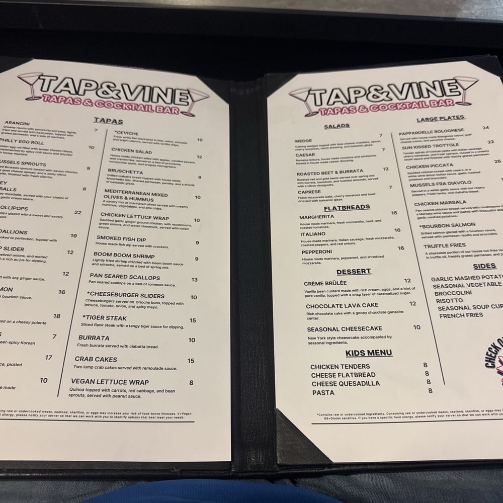 Menu Menu