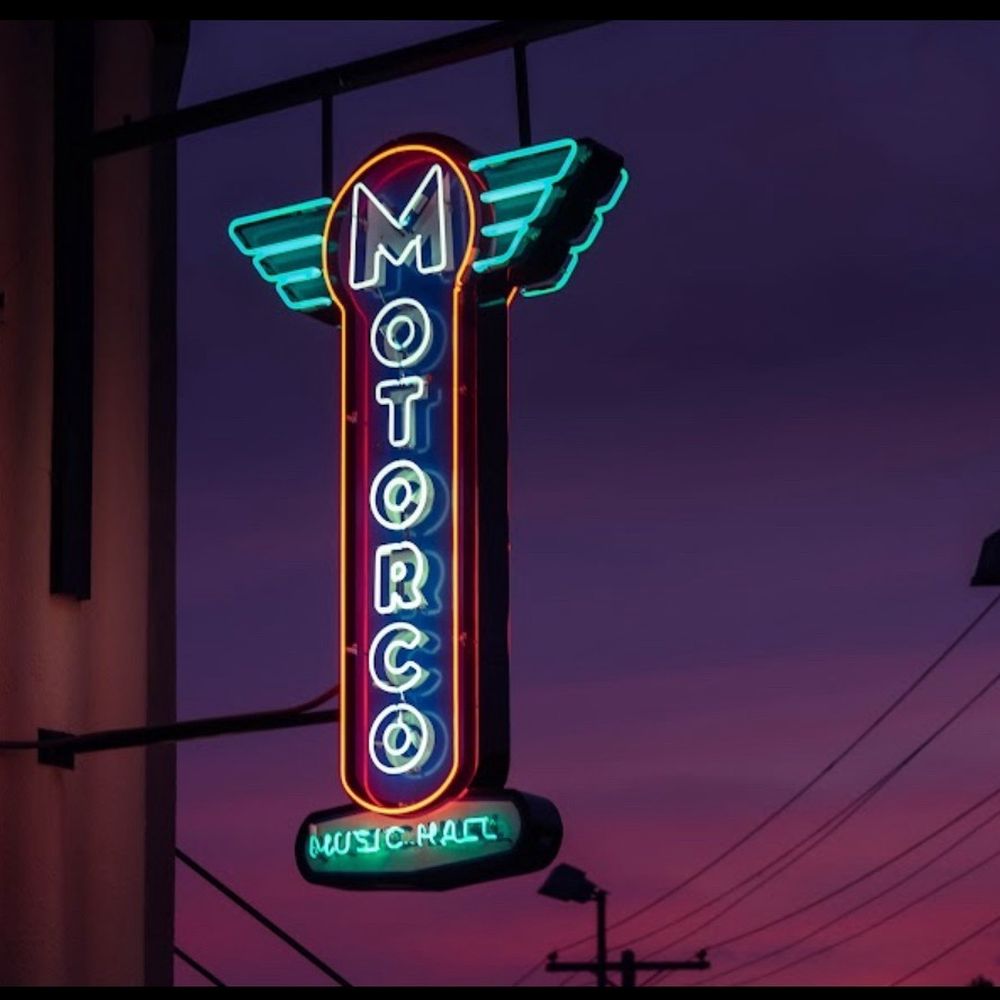 Motorco Music Hall - neon sign for motorco music hall - Bars Near Me - Durham, North Carolina Motorco Music Hall - neon sign for motorco music hall - Bars Near Me - Durham, North Carolina