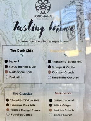 Lonohana Chocolate Tasting Bar by null