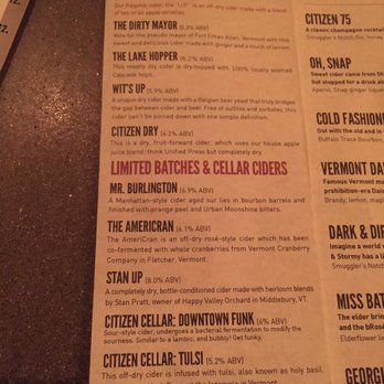 Citizen Cider - The variety of ciders to choose from - Cideries Near Me - Burlington, Vermont Citizen Cider - The variety of ciders to choose from - Cideries Near Me - Burlington, Vermont