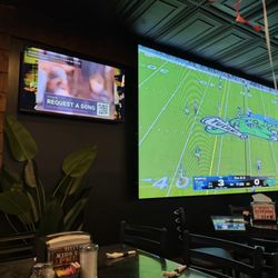 Huge TV inside