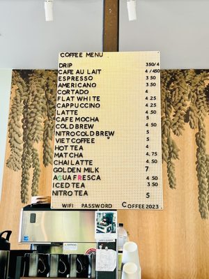Menu photo 3 Blue Tile Coffee Houston, TX