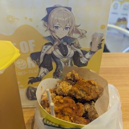 Popcorn chicken Popcorn chicken