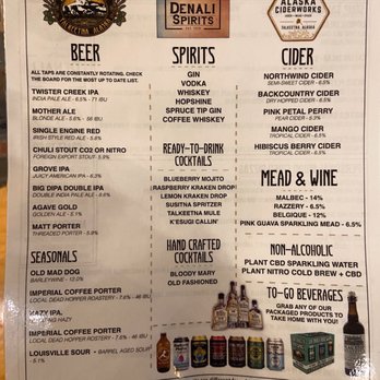 Denali Brewing Company - Breweries Near Me - Talkeetna, Alaska Denali Brewing Company - Breweries Near Me - Talkeetna, Alaska