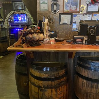 El Paso Mexican Restaurant - a bar with wooden barrels - Mexican Near Me - Hendersonville, North Carolina