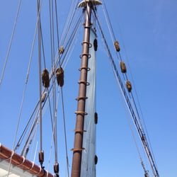 Mystic Whaler Cruises - They're called "Baggy Wrinkles".