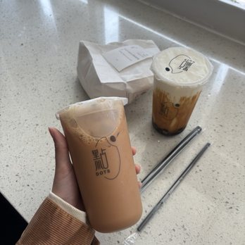 Dots Boba - Hong Kong Milk Tea, Black Sugar Boba Lava Milk - Bubble Tea Near Me - San Francisco, California Dots Boba - Hong Kong Milk Tea, Black Sugar Boba Lava Milk - Bubble Tea Near Me - San Francisco, California