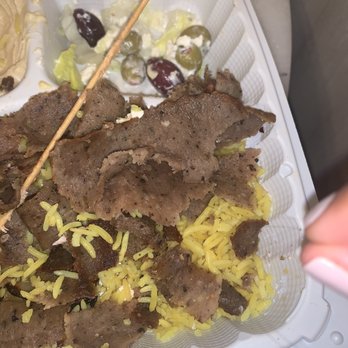 The Green Olive - Hair in my food yuck - Mediterranean Near Me - Long Beach, California