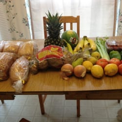 Bountiful Baskets Food Co-op - $15 for a conventional basket and $10 for a variety bread pack.