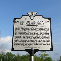 Saving the Declaration of Independence - Saving the Declaration of Independence Marker